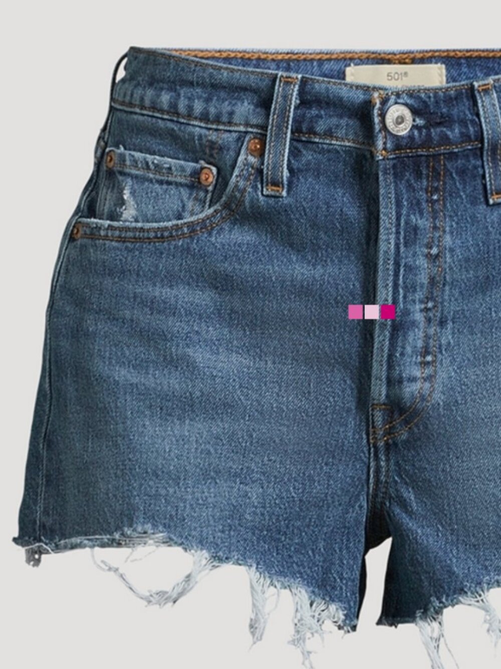 Perfect for Stampede! Levi's 501 Original Denim Shorts Blue Size 31